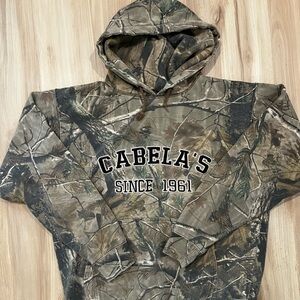Cabelas Vintage Camo Hoodie